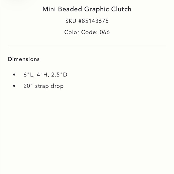 Anthropologie Beaded Floral Crossbody Bag / Clutch - Picture 13 of 13